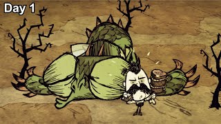 How to Rush Dragonfly in Day 1 Unseeded  Dont Starve Together  DST [upl. by Auginahs779]