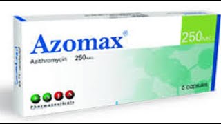 أزوماكس كبسولات مضاد حيوي واسع المجال Azomax Capsules antibiotic [upl. by Poland]