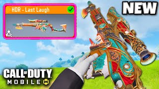 NEW LEGENDARY HDR  LAST LAUGH 😍 COD MOBILE [upl. by Marrin]