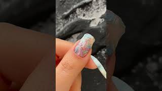 Cat Eye Magic Easy Mosaic Nail Art You’ll Love ✨ nailsart [upl. by Rolf448]