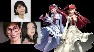 Video Game Voice Comparison Chidori Yoshino Persona 3 [upl. by Ellerehc882]