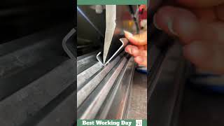 Best working day 1687 Stainless steel sheet bending process [upl. by Suiravat]