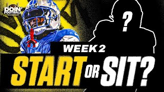 Fantasy Football Week 2 2024 Start Em Sit Em [upl. by Hareemas143]