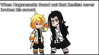 Haganezuka found out about ZenitsuKnY😈🗡⚔️cringe maybe [upl. by Hadsall]