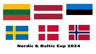 Nordic amp Baltic Cup 2024 in Countryballs [upl. by Machutte]