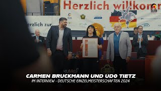 Carmen Bruckmann und Udo Tietz im Interview  Auszeichnungen  DEM 2024 [upl. by Hasila]