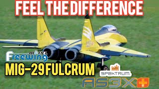 Spektrum AS3X and Freewing MiG29 Super Smooth rcplane spektrumrc aviation rcpilots [upl. by Jasun]