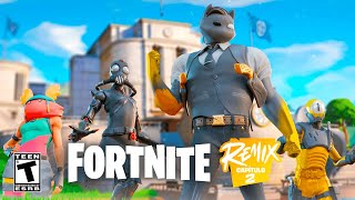 ¡TRAILER OFICIAL del PASE de BATALLA de FORTNITE CAPÍTULO 2 REMIX 🎬🔥 [upl. by Casanova926]