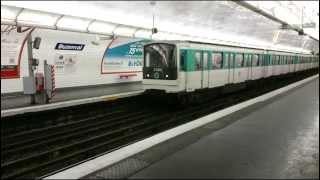 RER E pantin Ligne P TGV Ter gare de l est métro ligne 9 a Buzenval [upl. by Eileen535]