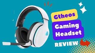 Gtheos 24GHz Wireless Gaming Headset for PC PS4 PS5 Mac Nintendo Switch Review [upl. by Reifinnej170]