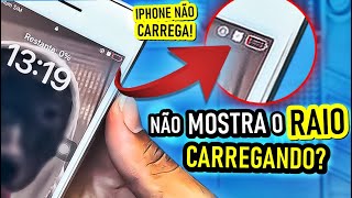 iPhone não mostra carregado mesmo conectado TENTE ISSO PRIMEIRO [upl. by Worlock]