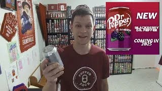 Dr Pepper  NEW FLAVOR ALERT  Blackberry  Review [upl. by Ferretti]