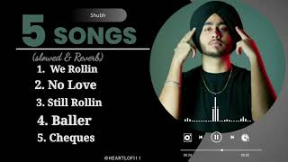 Top 5 Songs Shubh JUKEBOX  Shubh All Songs shubh5 taara trending songs heartlofi11 [upl. by Lonne950]