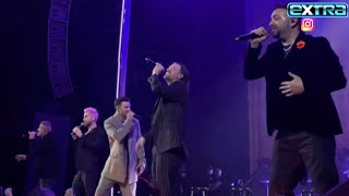 NSYNC Performs in SURPRISE Reunion at Justin Timberlake’s LA Show [upl. by Garnett512]