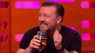 The Graham Norton Show S20E18 Tom Hiddleston Ruth Wilson Ricky Gervais et al [upl. by Aihcsrop955]