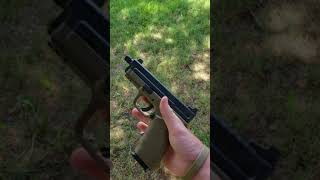 Springfield XD9 Mod 2 with threaded barrel shooting [upl. by Mcculloch]