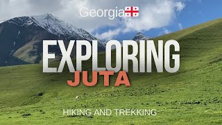 Hiking Adventure in JUTA valley  kazbegi Georgia [upl. by Sinclare]