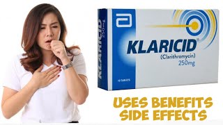 Klaricid Clarithromycin 250mg amp 500mg Tablet Uses In Urdu Hindi Klaricid Syrup Klaricid 250mg [upl. by Armand35]