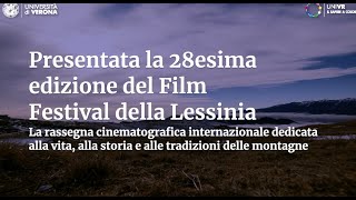 Presentata la 28esima edizione del Film Festival della Lessinia [upl. by Euginimod]