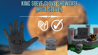 NEW quotKING SBEVEquot ADMIN GLOVE SHOWCASE  Slap Battles [upl. by Lebama]