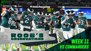 Roobs Observations Running out of words to describe the Eagles scorching defense [upl. by Anitsyrc989]