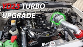 YD25 Turbo Upgrade 25PSI [upl. by Nerhe28]