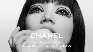 CHANEL FallWinter 202324 ReadytoWear Show  BlackandWhite Landscape — CHANEL Shows [upl. by Legna]