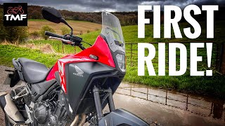 2024 Honda NX500 Review  First Ride [upl. by Enellek]