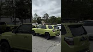 Toyota Lime Rush vs Electric Lime Metallic Battle shorts [upl. by Luapnaes]