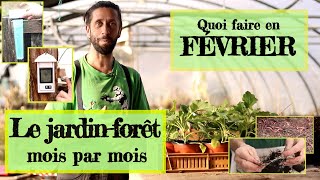 Jardinforêt en permaculture  Que faire en Février [upl. by Inman]