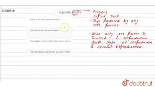 The genotypic ratio of a monohybrid cross will be [upl. by Adnarrim331]