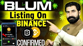 Blum Listing on Binance Confirmed Blum Airdrop  Blum Withdraw  Mining Bot  Crypto News Albarizon [upl. by Janis]