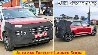 Hyundai Alcazar Facelift Launch Date Confirmed  Updated Looks 🔥  Premium Features  7 Seater [upl. by Elroy]