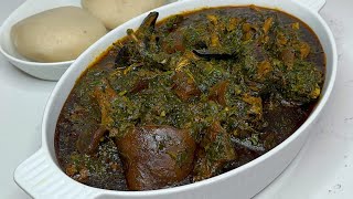 How to cook Afang soup like a pro  Calabar style Afang soup I guarantee perfect result every time [upl. by Akirat]