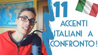 An analysis of 11 accents in Italian  IT  ITEN subs [upl. by Sathrum]