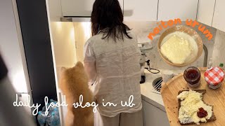 Daily food vlog in UB  grocery shopping cooking at home gym sesh unboxing [upl. by Gardol886]