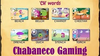 Wonster Words  ABC Phonics and Spelling Games for Kids  Learning CH Words [upl. by Ellemrac783]