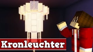 Wie baut man einen Kronleuchter in Minecraft  Minecraft Kronleuchter bauen deutsch [upl. by Liebowitz846]