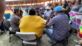 Yellow creek  Muskowekan powwow 2024 Saturday evening [upl. by Lidaa]