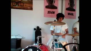 Jigsaw Falling Into Place  Radiohead drum cover [upl. by Klute391]