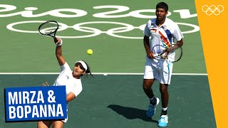 🇮🇳 Sania Mirza amp Rohan Bopanna at Rio 2016  Quest for Olympic glory [upl. by Essex80]