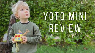 Yoto Mini Review amp Adventure in the Woods  AD [upl. by Annairda259]