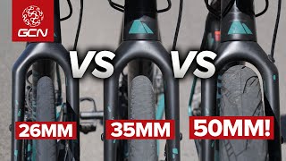 Gravel Vs Road Tyres  How Much Slower Are Gravel Tyres [upl. by Tidwell]