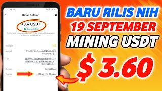 Mining Usdt Mining Bitcoin 2024 di Android Mining Gratis Lewat Hp [upl. by Sheppard]