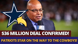 NOW BIG DEAL JUST ANNOUNCED PATRIOTS STAR ON THE WAY DALLAS COWBOYS NEWS [upl. by Anoif]