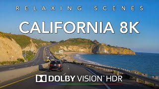 Driving Southern California Coast in 8K Dolby Vision HDR  Palos Verdes to San Diego [upl. by Holli]