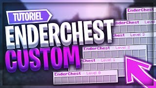 TUTORIEL PLUGIN  Customiser lEnderChest sur son serveur minecraft [upl. by Rosemari]