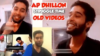 AP Dhillon Old Struggle Days Singing Songs Live  Brown Munde Goat Insane  Rare Footage [upl. by Tamiko]