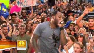 Flo Rida  Jump live on Today Show 081409 [upl. by Peonir]