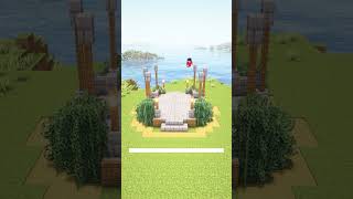 Minecraft Simple Gazebo Tutorial shorts [upl. by Goles]